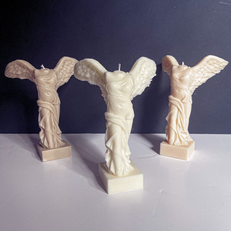 The Winged Victory of Samothrace Candle