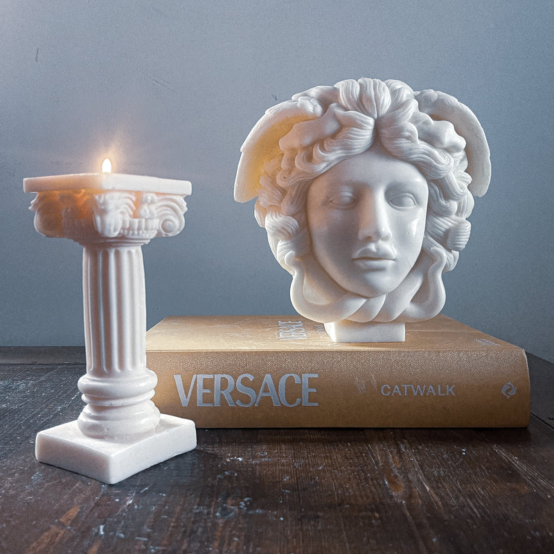 Large Medusa Candle