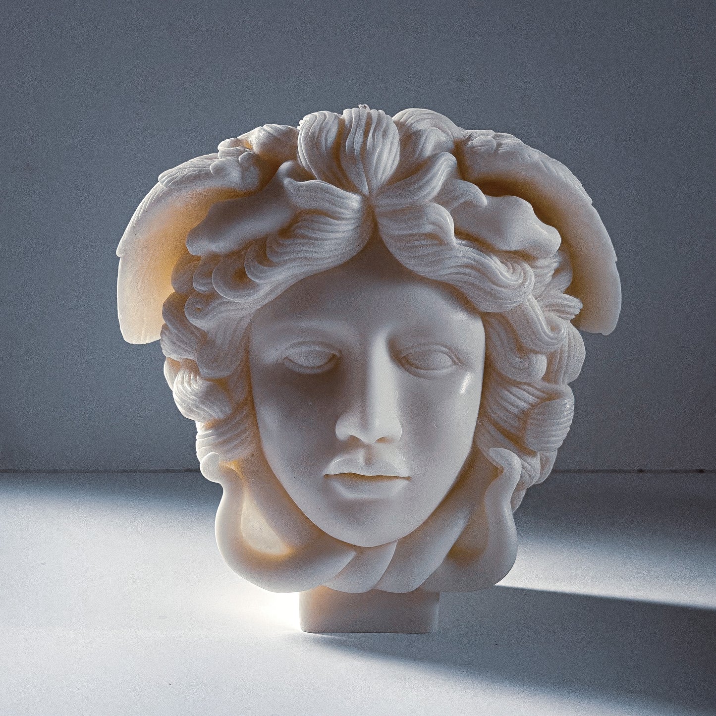 Large Medusa Candle