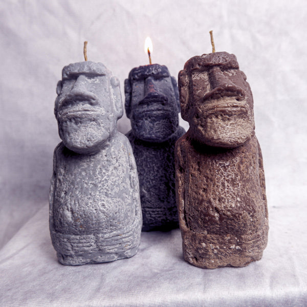 Moai Men Candle