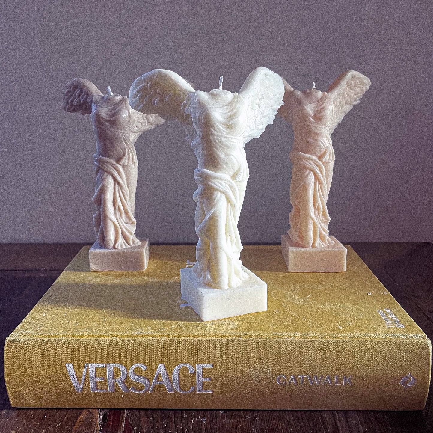 The Winged Victory of Samothrace Candle