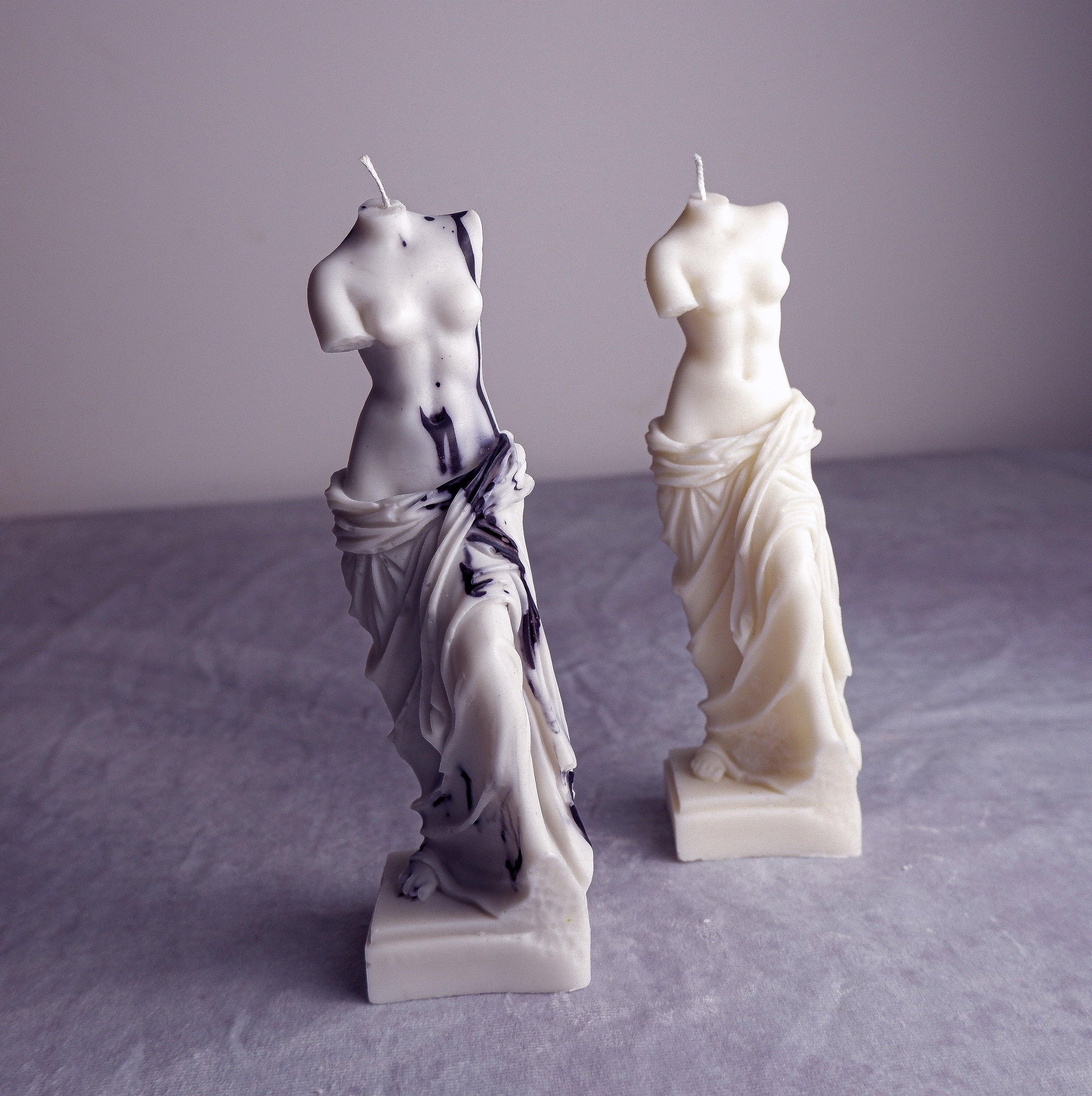 Large Marble Venus de Milo Candle - Vendeo.co.uk