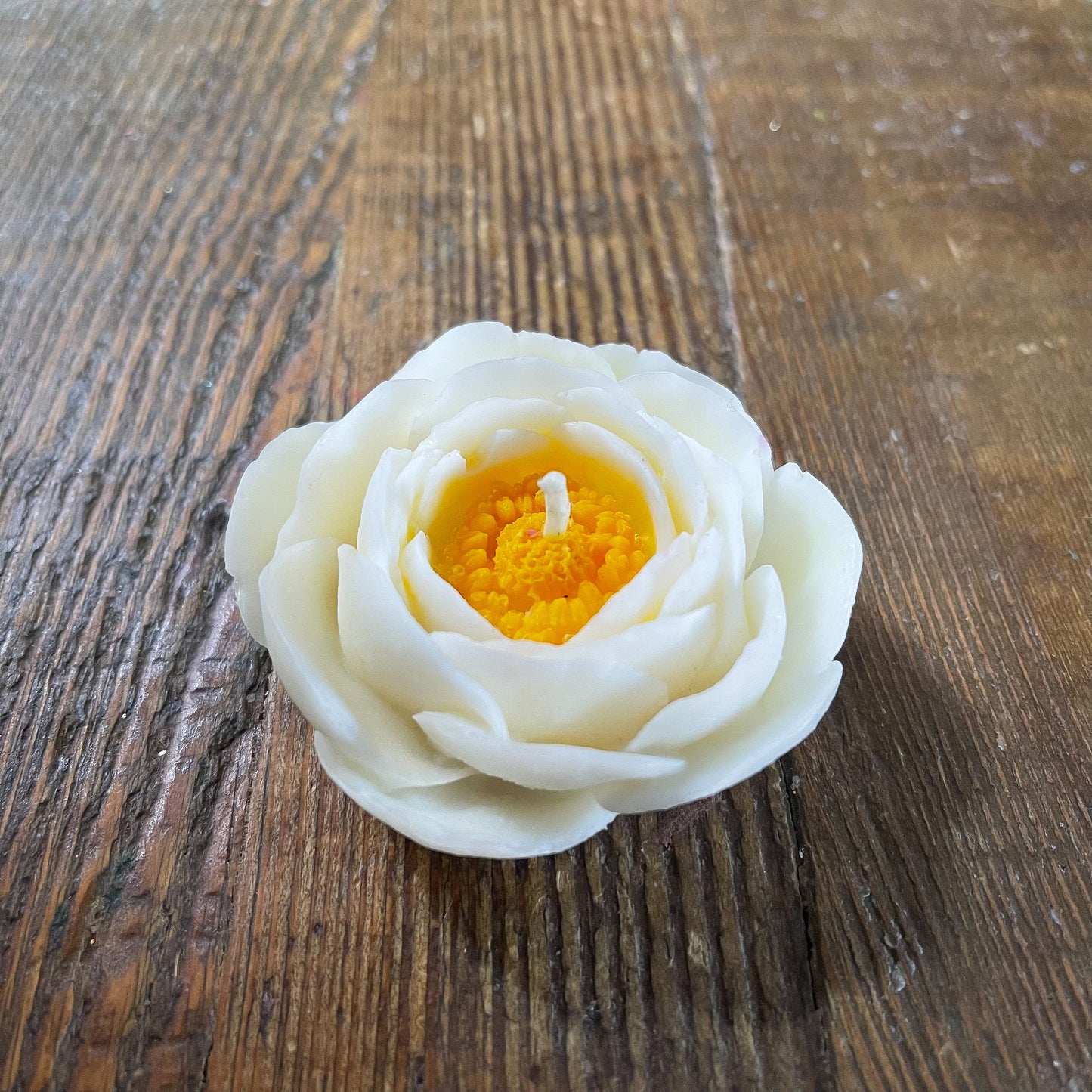 Peony Flower Candle