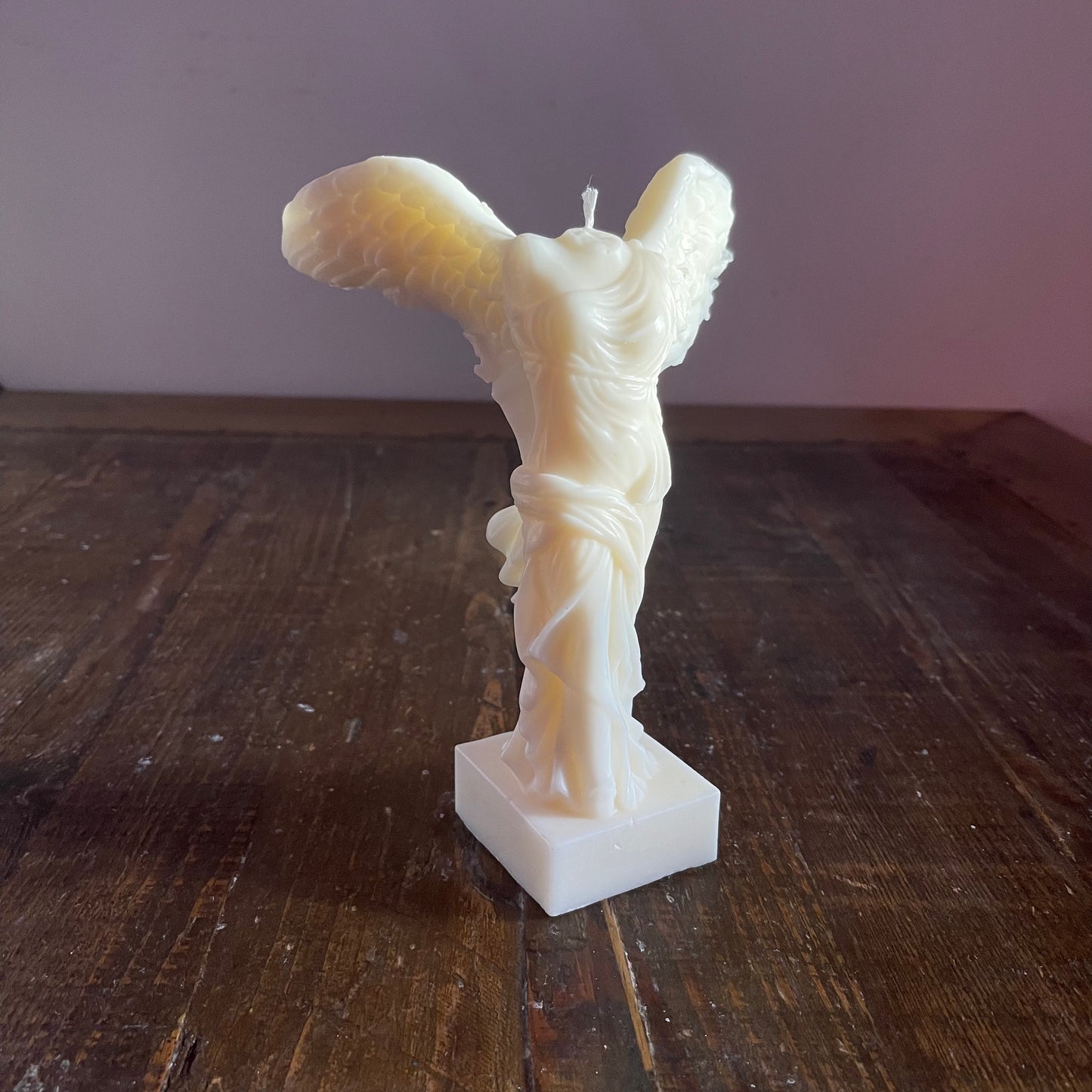 The Winged Victory of Samothrace Candle