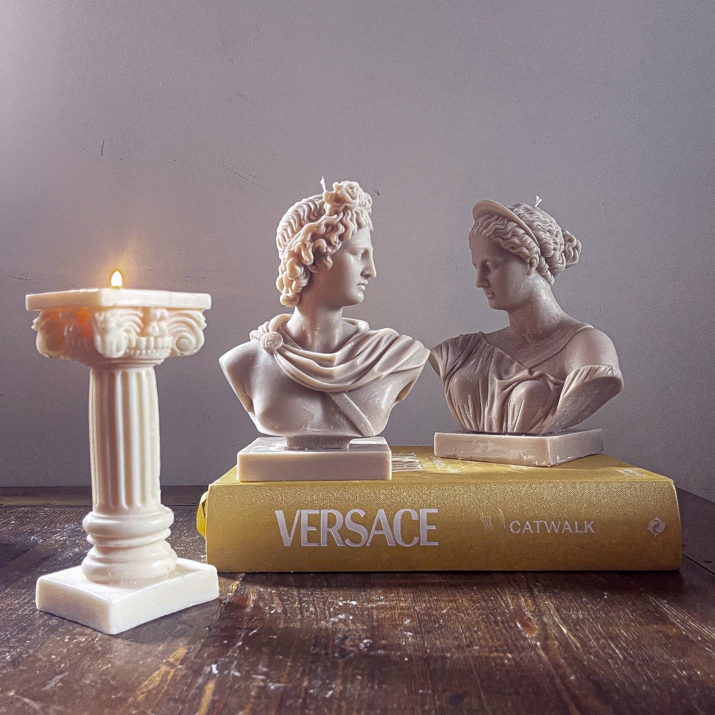 Artemis Bust Candle