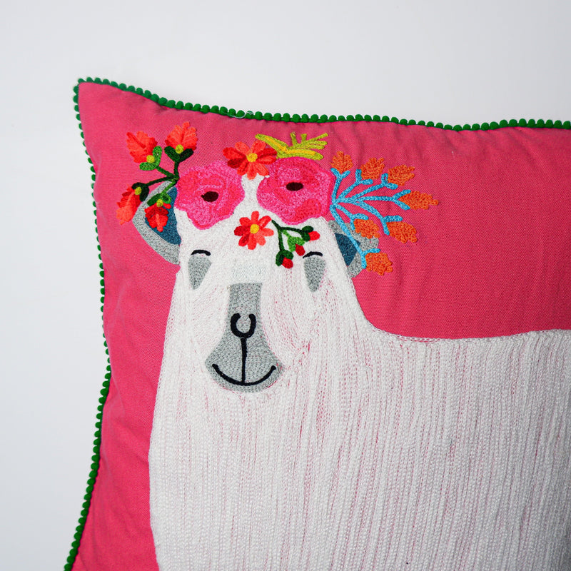Embroidered  Animal Cushion - Vendeo.co.uk