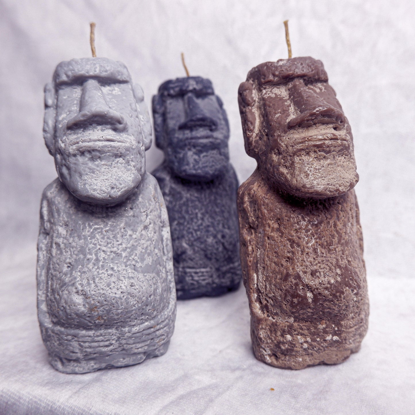 Moai Men Candle Bundle - Vendeo.co.uk