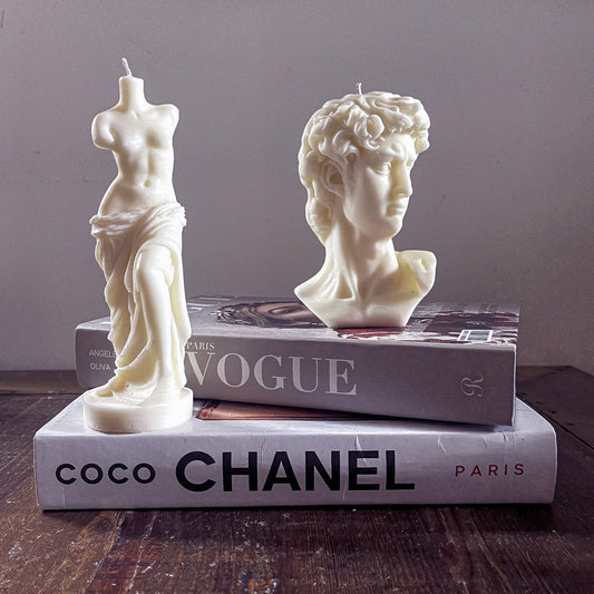 Venus de Milo and David Candle Bundle