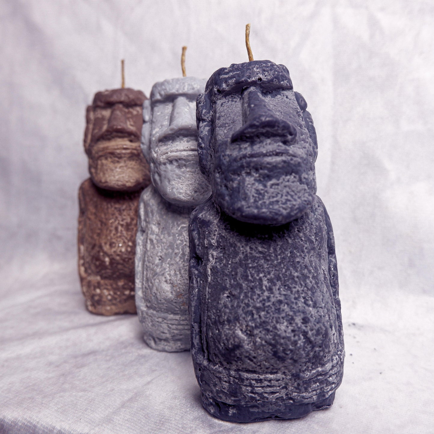 Moai Men Candle - Vendeo.co.uk