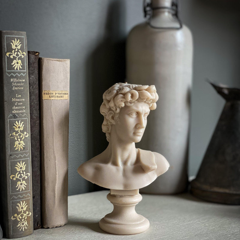 David Bust Candle - Vendeo.co.uk