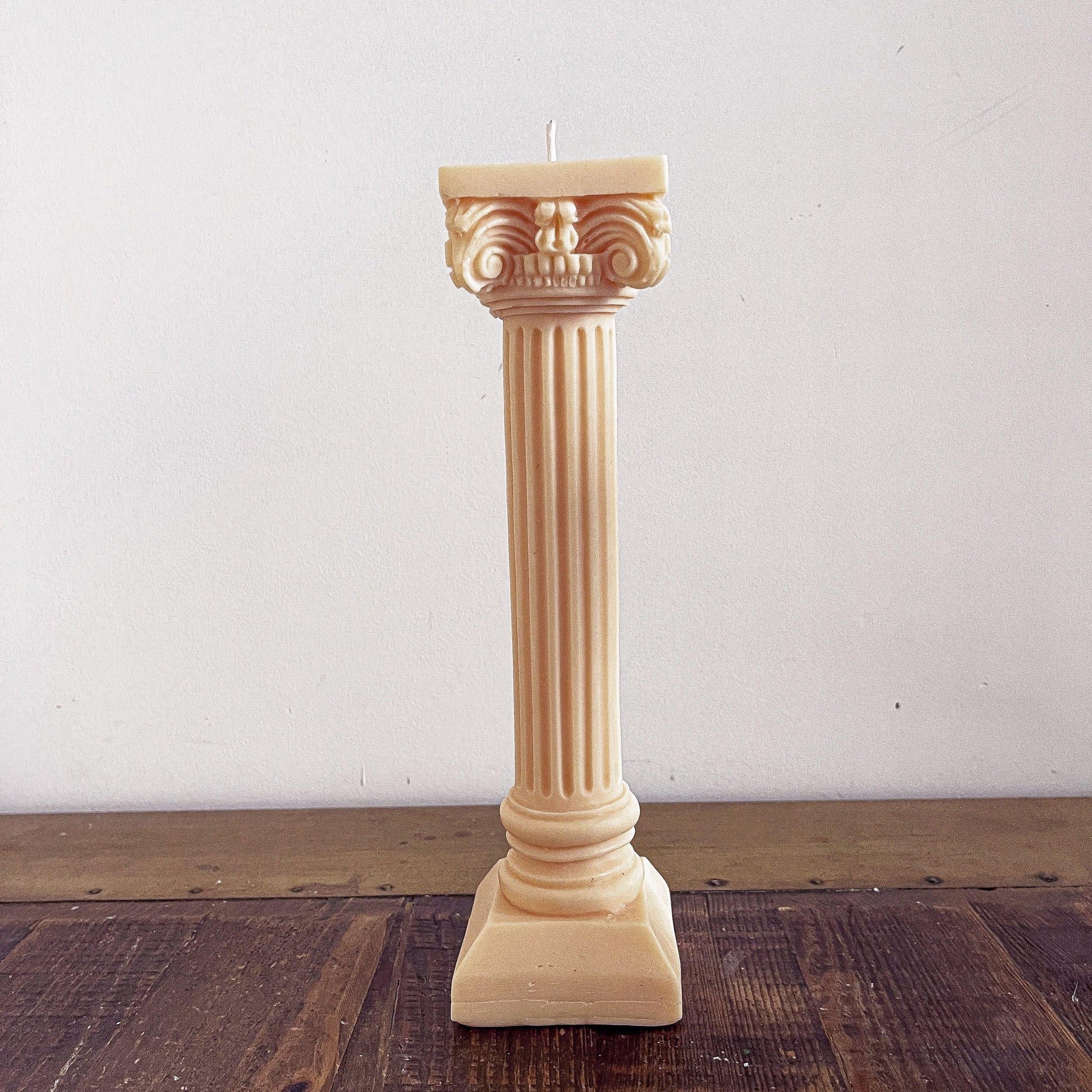 Large Greek Column Candle - Vendeo.co.uk