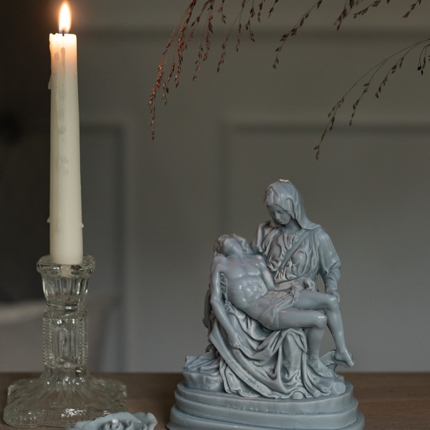 Pieta Candle