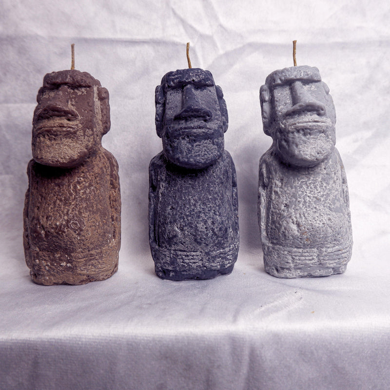 Moai Men Candle