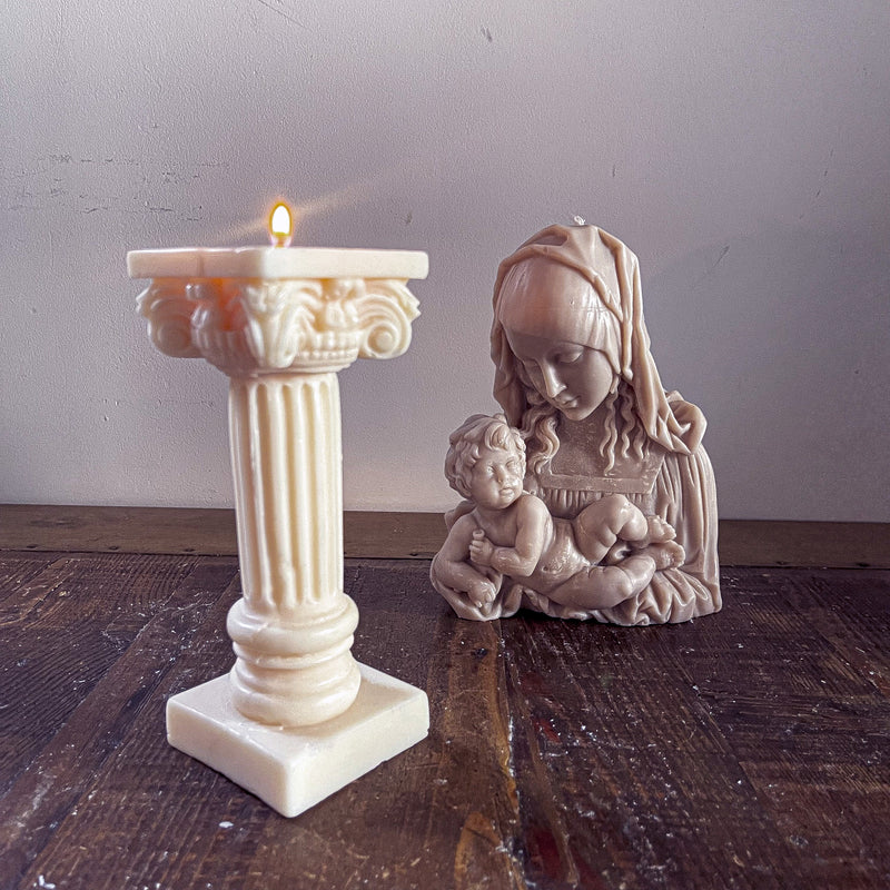 Madonna of Bruges Candle
