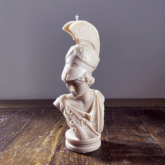 Athena Bust Candle