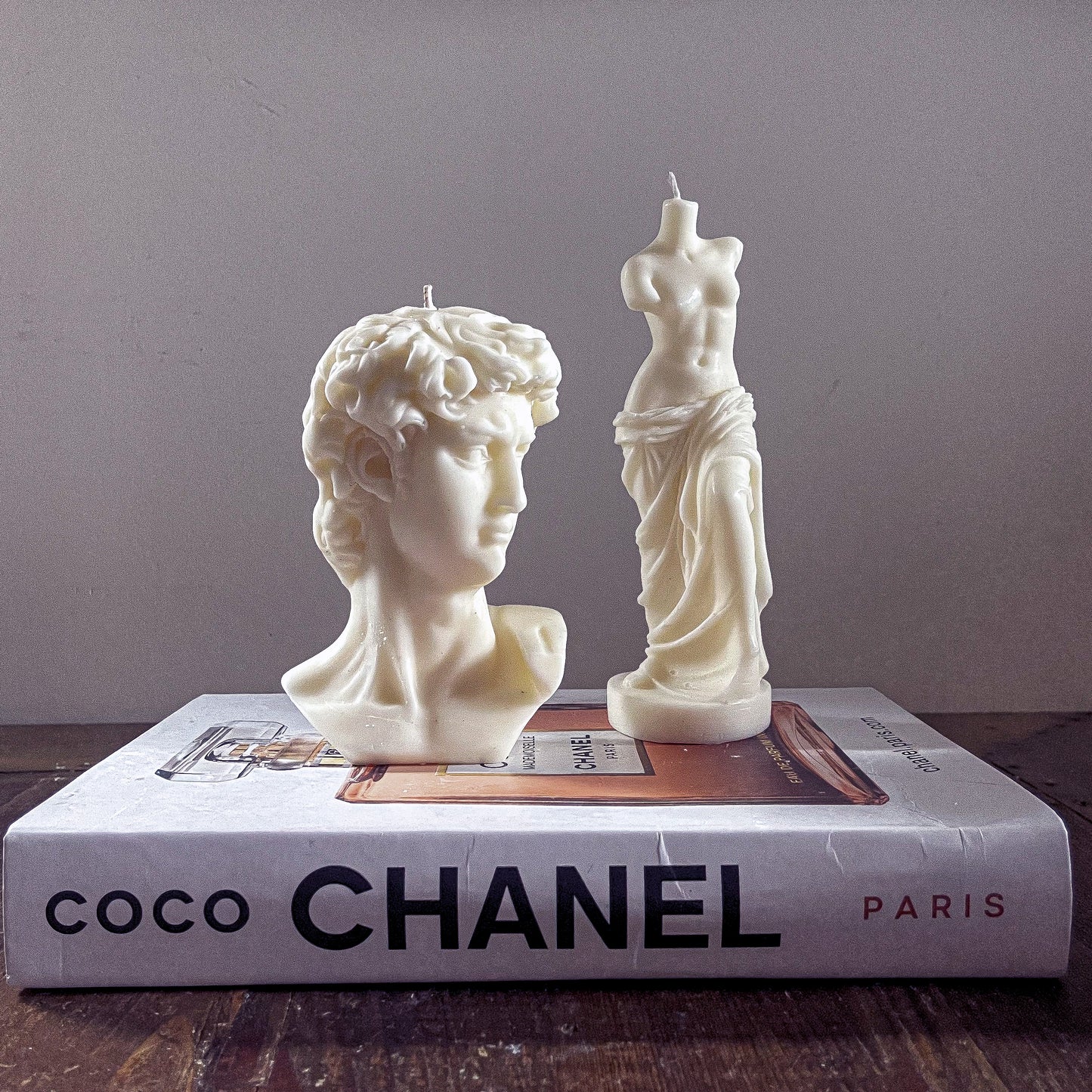 Venus de Milo and David Candle Bundle